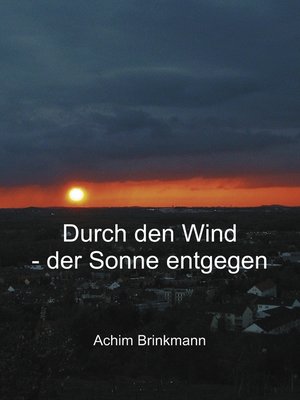 cover image of Durch den Wind--der Sonne entgegen